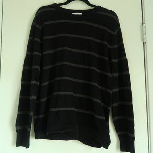 Goodfellow Black/Gray Large Sweater